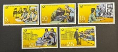 Travelstamps: Germany DDR Stamps Mi 2583-2587 – Education Mint MNH OG