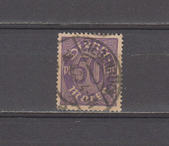 GERMANY : 1920/21 – USED – SCOTT # O8 OFFICIAL STAMPS