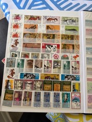 Germany (mostly DDR) Used Stamp Collection Lot in Stockbook (some duplicates)