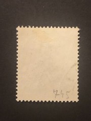 Germany WWII propaganda fantasy overprint (EGER) 6+4 Rpf. USED #226