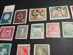 GERMANY Stamps -Mixed Lot of 14 interesting stamps – several are MNH – see pics