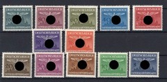 GG DIENST 25/36 Set MNH Postfresh (73950)