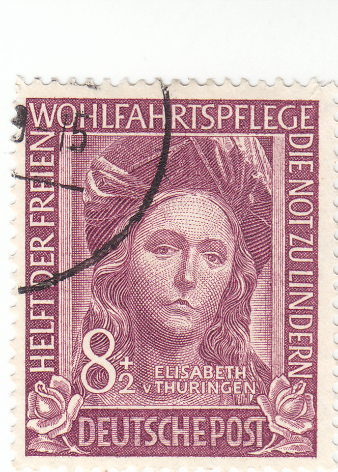 Germany – Scott # B310 -8p + 2p Red Purple – Semi-postals – Used