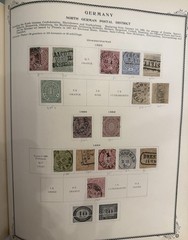 GERMANY North German Postal District Stamps 1868 And 1869 Used