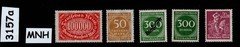 MNH stamps Pre 1930 German Republic Hyper Inflation stamps #3157a