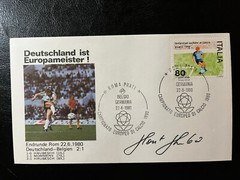 Germany cover autograf Hrubesh