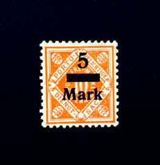 WURTTEMBERG Stamp – 1916 District Postage Official Overprint Mint NG r53