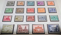 GERMANY 1949, MI. 42-60, LUXURY MNH COMPLETE SET.
