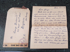 Post Ww2 1947-48 US Zone Germany to US Letters /Correspondence & Covers