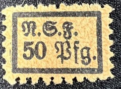 1940s Germany R.G.G. 50 Pfg Membership Dues Stamp Nazi WWII Revenue