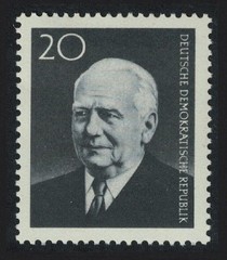 GDR President Pieck Mourning issue 1960 MNH SG#E517