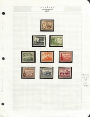 Germany, Postage Stamp, #B107-B115 Mint NH, 1937 Nautical, Ships