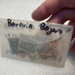 9 USED Antique Bavaria Bayern Stamps, 1850-1920. Nice Mixed Lot; $1 Ships. DEAL!