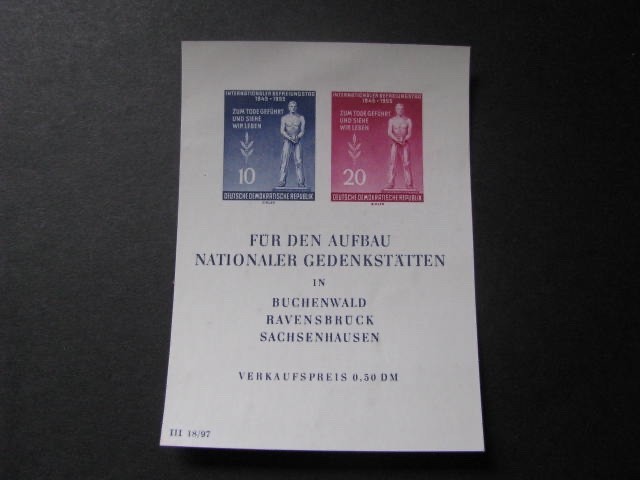 Germany Stamp Miniature Sheet DDR Scott # 237a…Free International Shipping!