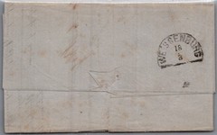 GERMANY 1871 BAYERN POSTAL HISTORY COVER & LETTER ADDR & POSTMARK SCHWEINFURT