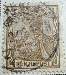 Germany Lot of 20 1889 – 1900 Stamps (SC 46-63, 46a)