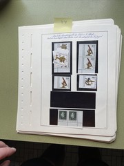 Federal Berlin collection blocks of four mint stamped smorgasbord D-38