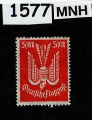 MNH stamp Sc C11 5 Mark Airmail Flugpost German Republic 1922-1923 #1577