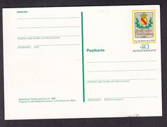 Germany unmailed postal card Tag der Briefmarke 1978