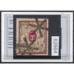 Danzig 1922 Mi.Nr. 100 Y b stamped, tested, finding