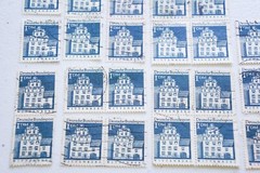 75- Wittenberg Castle 1964/69 1 Deutsche Mark West Germany Used Postage Stamps