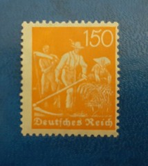 Germany Stamps Deutsches Reich 150 Pfennig Michel Nr.169 (16200)