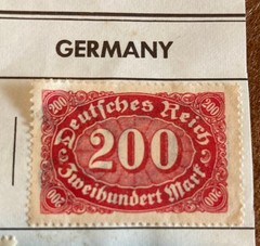 GERMAN DEMOCRATIC REPUBLIC Hyperinflation – Number in Oval -Used