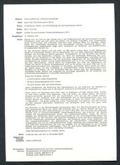 Germany – BRD : Scott # 1302 First Day Sheetlet (ETB) from 1979 Michel # 20/1979