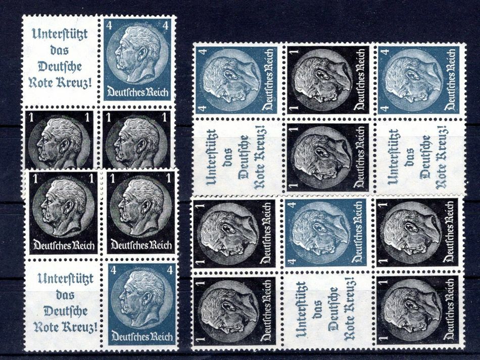 Dr-Zusdr. S211/14+S171/74 Impeccable MNH Unstamped (K0732