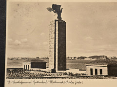 1930s German Kriegsmarine Military Naval Memorial Postcard – Laboe / Kiel