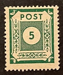 Travelstamps: Germany Saxony Stamps Local Post East 5pf Mint MNH OG