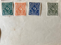 PRE-WW2 GERMAN WEIMAR REPUBLIC INFLATIONARY POSTAGE STAMP GROUPING