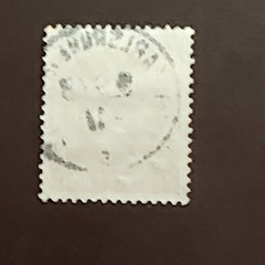 BAND AUFDRUCKE 24PF DEUTSCHE POST VF USED GERMANY DEUTSCHLAND