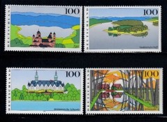 GERMANY Eifel, Saale, Holstein & Spreewald MNH set