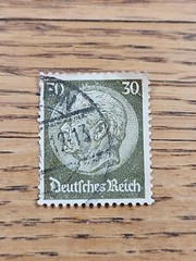 Germany Stamp Hindenburg 30pf Used