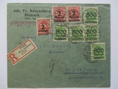 Germany 2 Million Over 200 Marks 800 Thousand Over 500 COVER Bismark Sachsen Mag