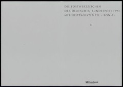 GERMANY FOLDER 1993/11 WAPPEN BLAZON HESSEN