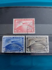 German Third Reich Airships Zepplins Set Used