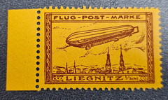 Stamp Germany Reich Flugpostmarke Liegnitz Zeppelin Mi. Nr. 11 [🇩🇪39537-3]