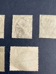 SAARGEBIET-Germany-EMPIRE-1920-1921, 5 Stamps, VF, See Photos
