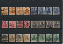 Germany, Deutsches Reich, Nazi, liquidation collection, stamps, Lot,used (BK 21)