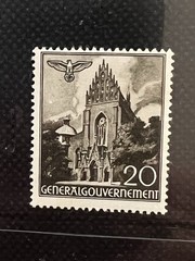 17 X Stamp Poland 1940 German Occupation Generalgouvernement Briefmarken Polen
