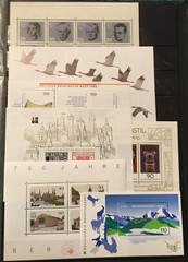 “ 30 “Germany Bundesrepublik,Berlin ALL DIFFERENT Miniature Sheets M/NH