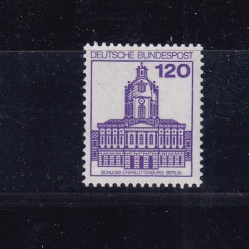 Bundesrepublik MNH ** 1141 val from 1982 Castles and Palaces set-Charlottenburg