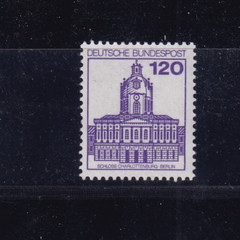 Bundesrepublik MNH ** 1141 val from 1982 Castles and Palaces set-Charlottenburg