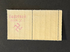 GERMANY (SUDETENLAND-KARLSBAD) WWII-GERMAN OCC. Local ovpt 50 h. red MNH /s2
