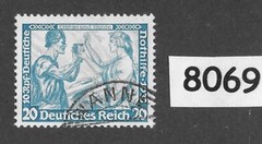 Richard Wagner Tristan and Isolde 1933 stamp B55a Germany Opera #8069