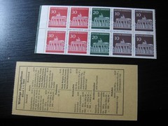 GERMANY Mi. #MH 12bu scarce mint MNH stamp booklet! CV $18.00
