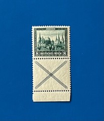 German Reich 1930 Mi S 80 Nothilfe Bauwerke MNH VF