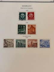 German & State Stamps in Scott Specialty 3 ring album M&U -1938 incl BOB L2034